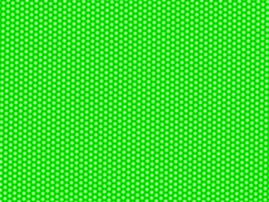 Nokta, daireler ve beyaz ve yeşil altıgenler soyut desen