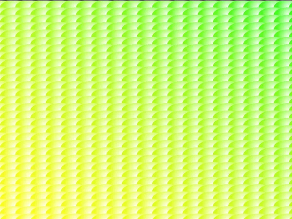 黄緑色のグラデーションの対称的な抽象的なパターン — ストックベクタ