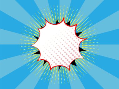 Soyut boş konuşma çizgi için Bubble renkli