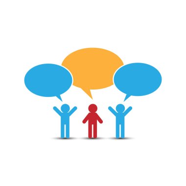 İş kişilerarası ilişkiler konusunda kavramsal görüntü