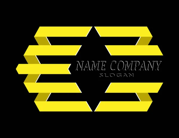 Abstraktní Obraz Vytvořit Logo Společnosti Společnosti — Stockový vektor