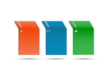 Görsel tasarım iş projeleri, stratejileri ve planlama için Infographics