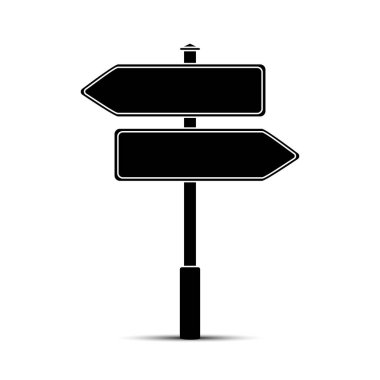 Yol işareti okları, basit simge şeklinde