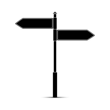 Yol işareti okları, basit simge şeklinde
