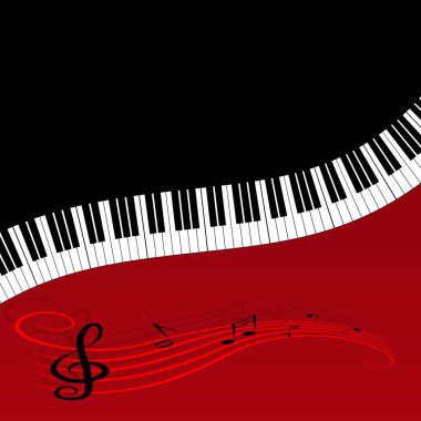 Soyut müzik arka plan tasarım ve dekorasyon için 