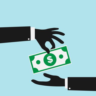 Dolar basit tasarım elden ele geçti