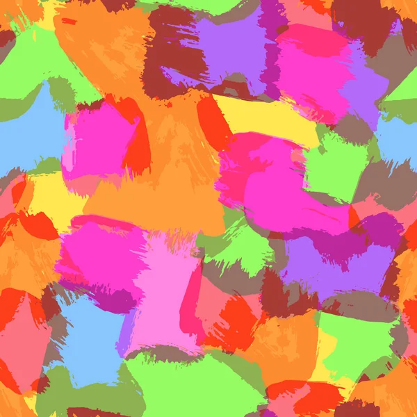 Panneau coloré avec coups de pinceau imitation avec de la peinture — Image vectorielle
