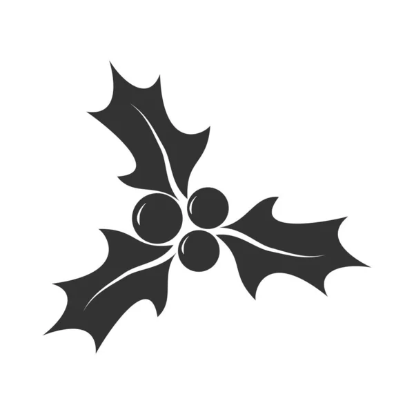 Tasarım ve dekorasyon için Noel dekorasyon simgesi.