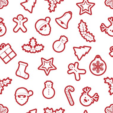 Noel süslemeleri ile Festival yeni yıl sorunsuz arka plan.