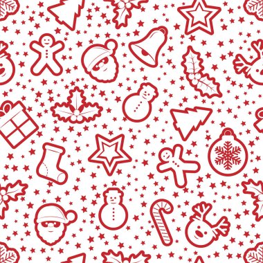 Noel süslemeleri ile Festival yeni yıl sorunsuz arka plan.