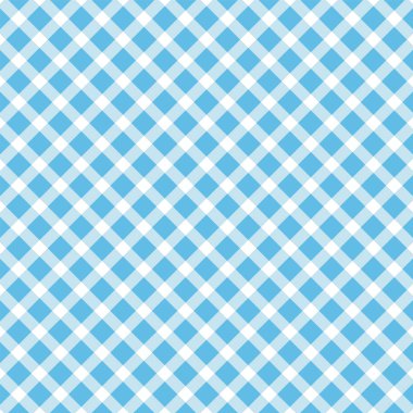 mavi tonlarında karelerin kesintisiz diyagonal desen. 