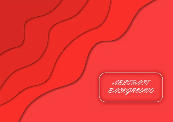 Fundo abstrato em tons de vermelho para design . —  Vetores de Stock