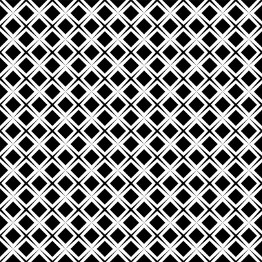 Soyut, kusursuz geometrik arkaplan. Siyah ışınlar ve kareler o