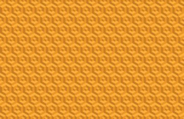 Dekorasyon, kumaş, kumaş, ambalaj, doku ve kabartma için geniş kullanım için soyut, üç boyutlu küp deseni.