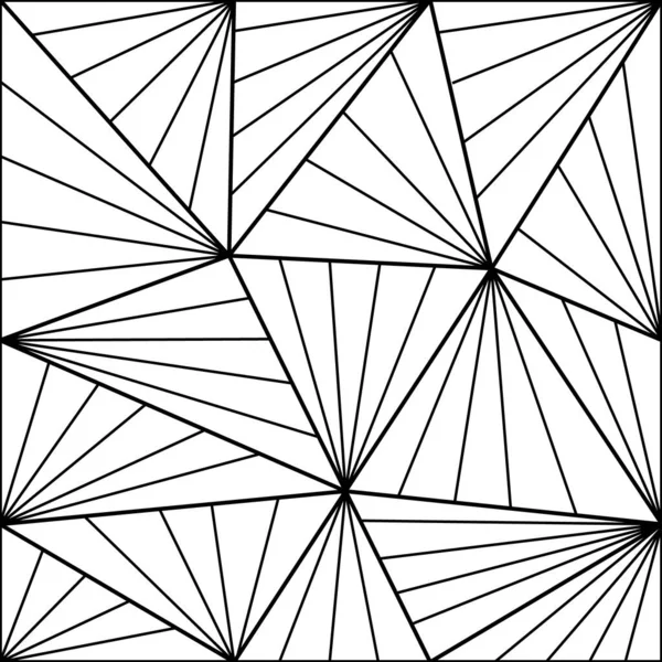 Abstraktes Muster Zentangle Stil Für Die Breite Anwendung Der Dekoration — Stockvektor