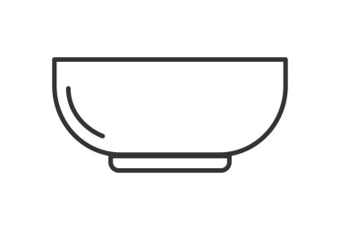 Kasenin basit vektör simgesi. Web siteleri, uygulamalar, çıkartmalar ve çıkartmalar için özet çizimi beyaz bir arkaplanda izole edildi