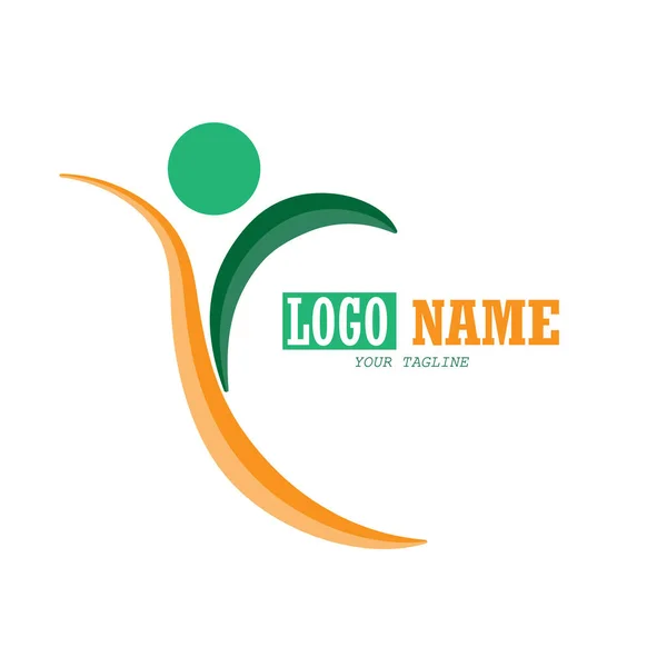 Idea Del Logo Illustrazione Vettoriale Logo Logo Adesivo Grafica Stampa — Vettoriale Stock