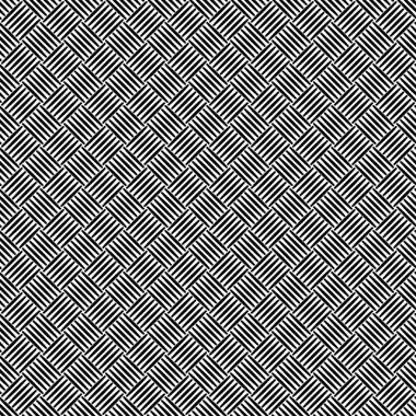 Doku, tekstil ve basit arka planlar için yatay ve dikey çizgilerin kusursuz deseni. Stok illüstrasyonu