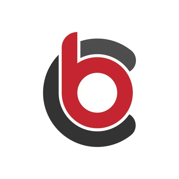 Harfleri Logo Marka Logo Için Düz Tasarım Vektör Illüstrasyonu — Stok Vektör