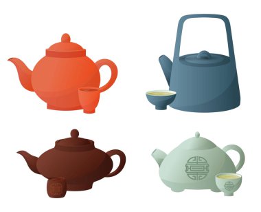 Çin Çaydanlıklar ve kapaklar