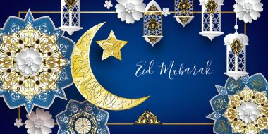 Güzel tatil Müslüman arka plan