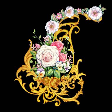 Güllü altın arabesk