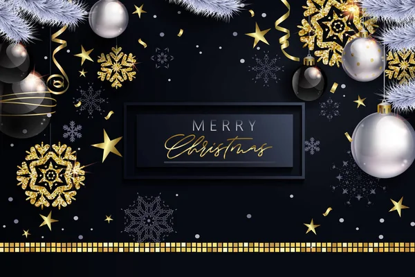 Glam Noel siyah beyaz toplar