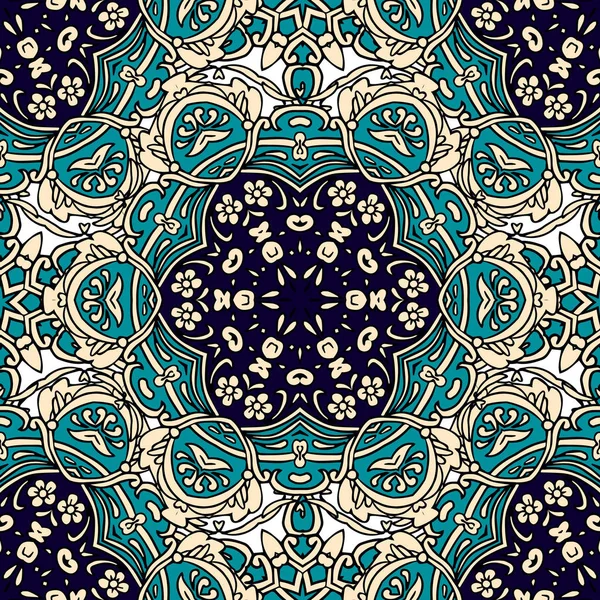 Seamless Pattern Eastern Style — Stock Vector