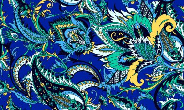Güzel paisley ile Seamless Modeli