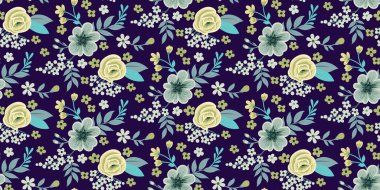 Kusursuz bahar çiçekli duvar kâğıdı