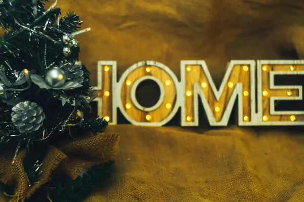 Noel deco ahşap ve ağaç