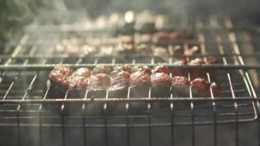 Alabalık ızgara, yakın çekim dan biftek