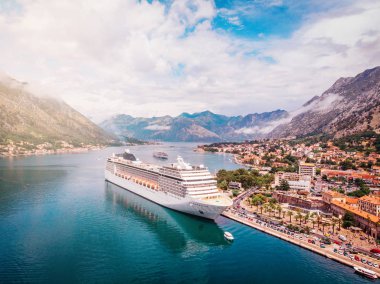demirli cruise liner defne, havadan görünümü