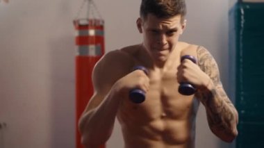 spor salonu, yavaş çekim pratik ücretsiz fighter