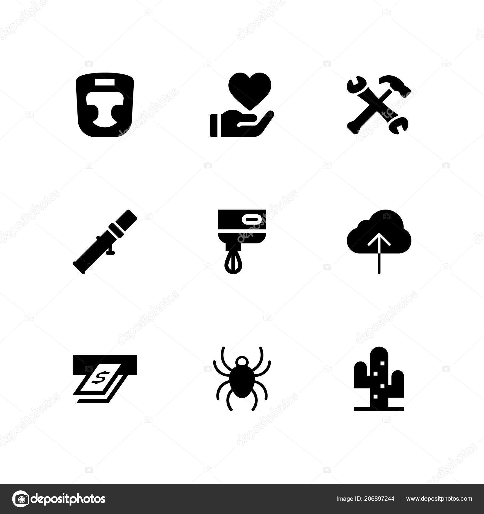 手のアイコンを設定します ミキサー ボクシング グラフィック デザインと Web のサボテン ベクトル アイコン ストックベクター C Salamzadeh