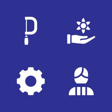 Düğün Icon set. ayarları, Hint ve grafik tasarım ve web için çiçek vektör simge