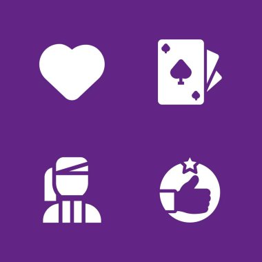 kalp Icon set. gibi Ermeni ve kalp grafik tasarım ve web için simge vektör