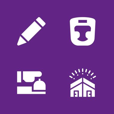 adam Icon set. grafik tasarım ve web için simge vektör düzenleme, resepsiyon ve evler