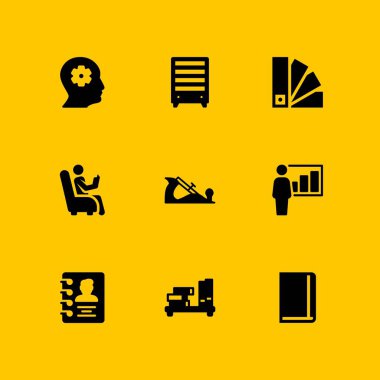 kitap simgesi seti. grafik tasarım ve web için gündemi, pantone ve kitaplık vektör simge