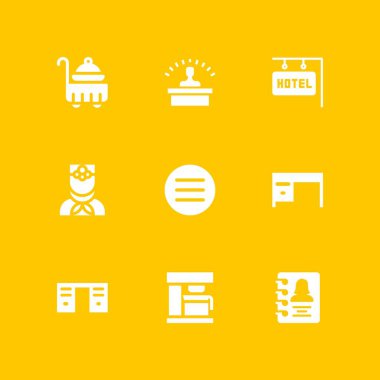 kahve Icon set. Resepsiyon, Türk ve grafik tasarım ve web için kahve makinesi vektör simge