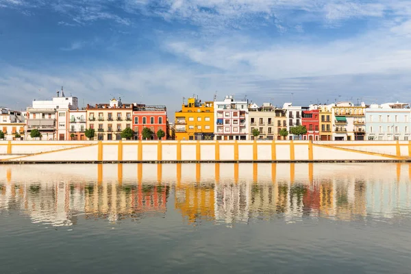 Sevilla Vista Mar Arquitectura Histórica Del Barrio Triana — Foto de Stock