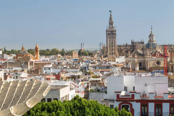 Sevilla, uzay Metropol şemsiye (Setaş de Sevilla üstten Panorama görünüm)