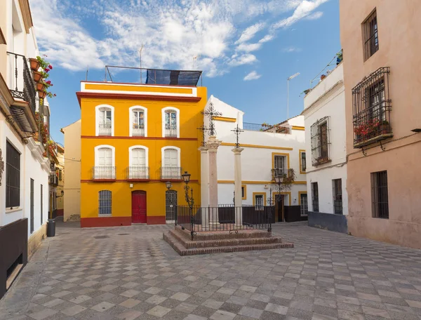 Sevilla España Barrio Arquitectura Tradicional Santa Cruz —  Fotos de Stock