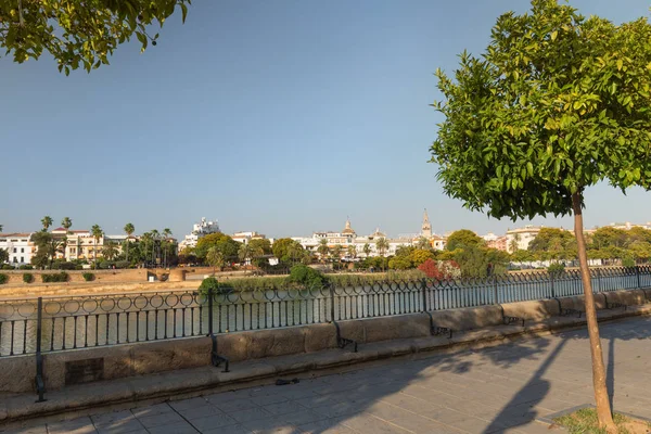 Seville Manzaralı Şehir Endülüs Spanya — Stok fotoğraf