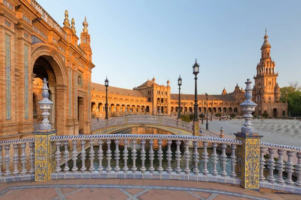 Sevilla España Plaza España Plaza España — Foto de Stock