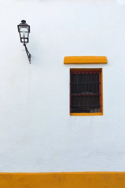 Front House Meditteranean Style Seville Spain — Stock Photo, Image