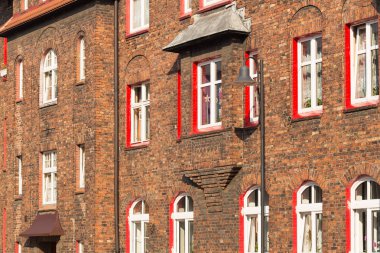 Katowice, Nikiszowiec, geleneksel, araştırma bölgesi Silezya eski binalar
