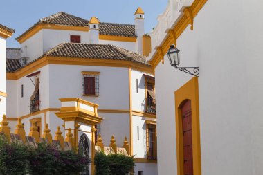 Sevilla, İspanya - mimari barrio Santa Cruz Bölgesi
