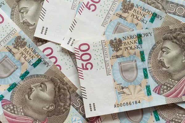 波兰货币 兹罗提 高名词 — 图库照片