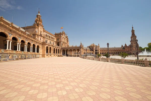 Plaza España Sevilla Andalucía España — Foto de Stock